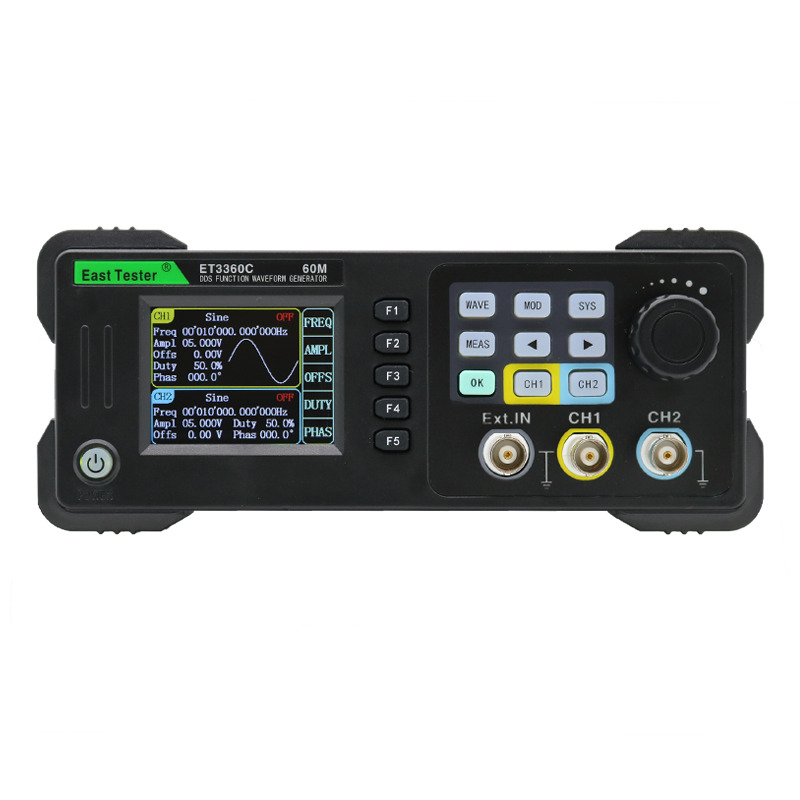 Dual Channel Arbitrary Waveform Function Generator 60Mhz - Générateur de fonctions/formes d'onde arbitraires DDS