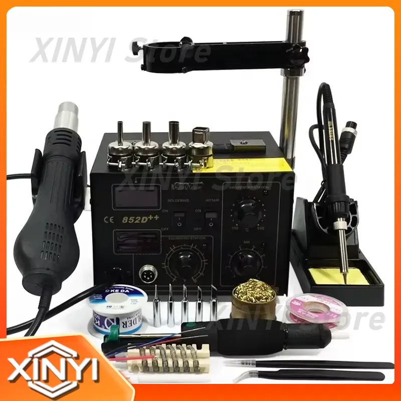 SAIKE 852D++ Station de repris - Smd Rework Station Hot Air Soldering 2 In 1 avis et prix
