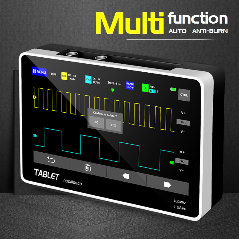 FNIRSI 1013D Oscilloscope numé - Handheld Tablet Oscilloscope Touchscreen 100Mhz avis et prix